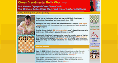 Desktop Screenshot of gmkhachiyan.com